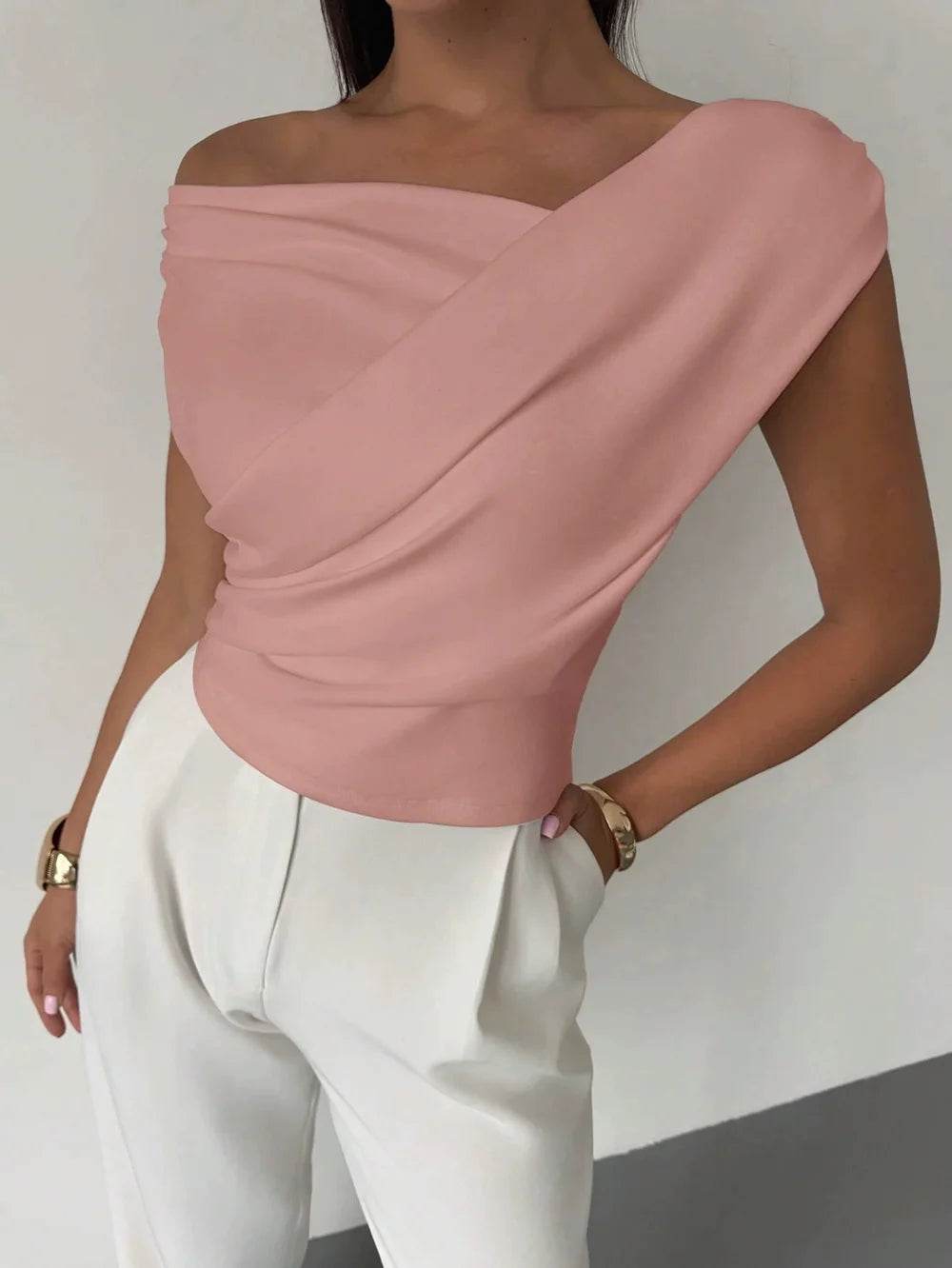 Fashion Tops Tee Woman Solid Sleeveless Shirts Ladies Camisas Mujer Summer Casual Sexy Blouse Shirt Women Clothing Blusas - AIAZ