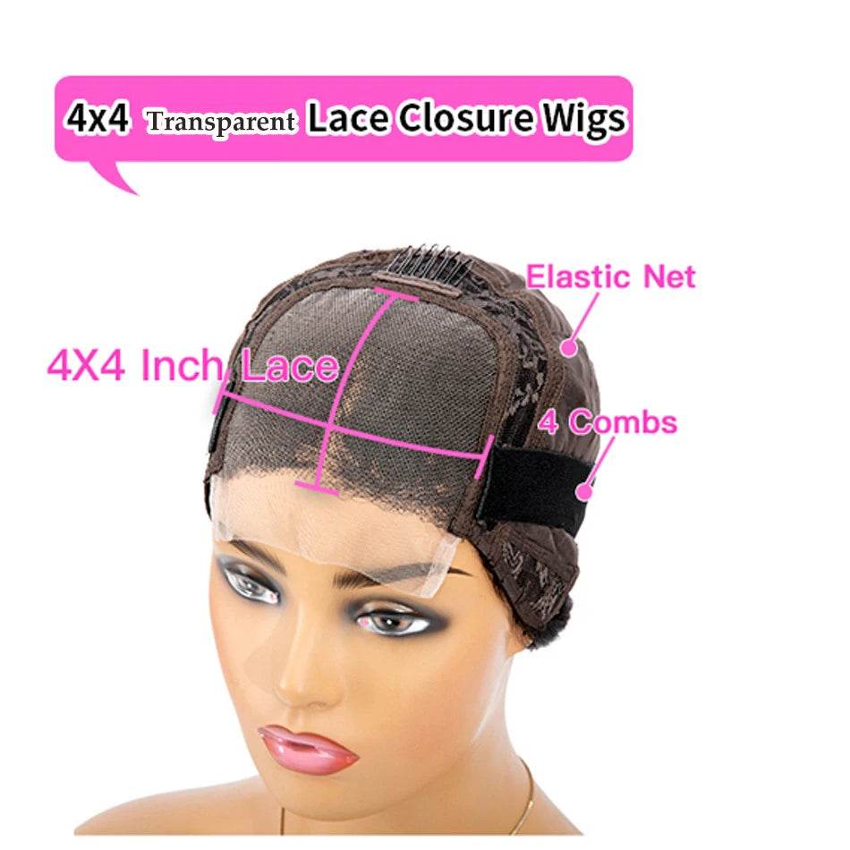 Silk Base Wig Strawberry Blone Highlight Wigs Short Curly Lace Front Wigs Human Hair Pre Pluncked With Baby Hair for Black Women - AIAZ