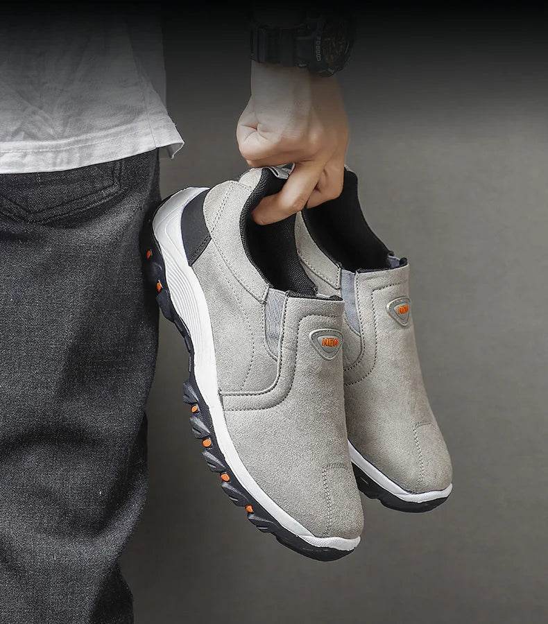 Men Shoes Comfortable Casual Shoes for Men Walking Sneakers Slip On Loafers Men Lightweight Moccasin Male Footwear - AIAZ