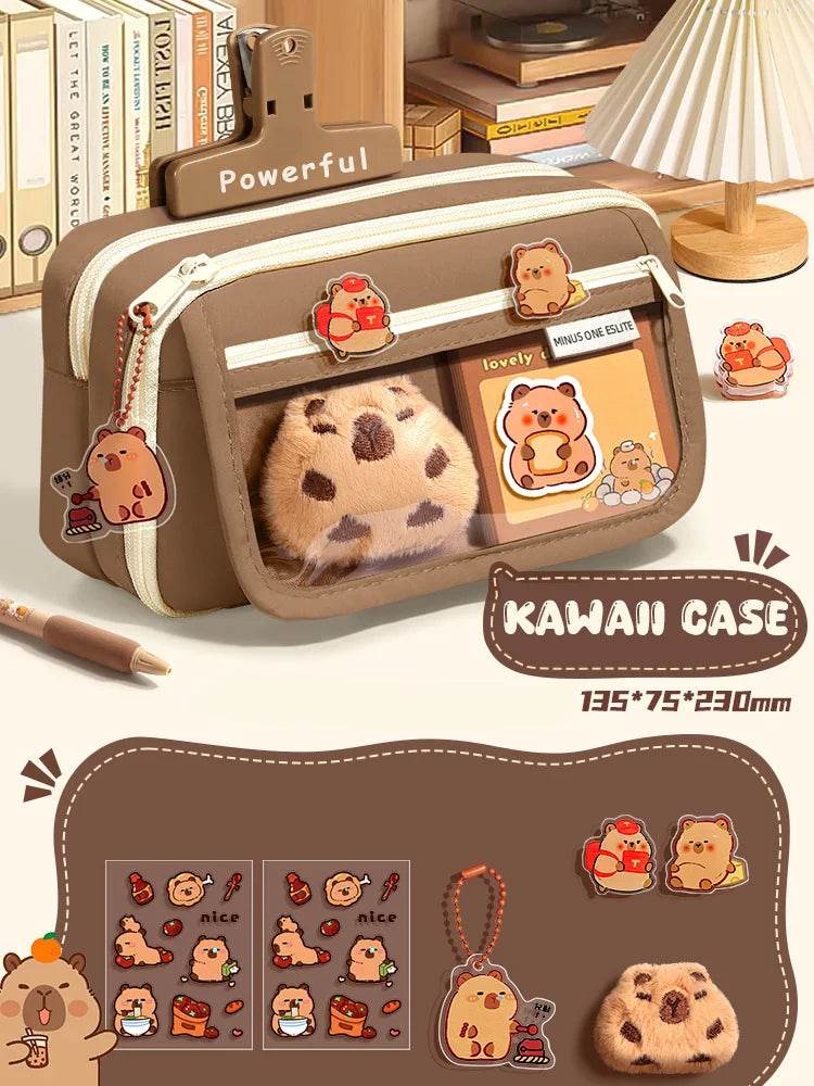 Back To School Supplies Set Cute Pencil Case For Girls Aesthetic Stationery Return To Classes Useful Accessories Scholar Kit - AIAZ