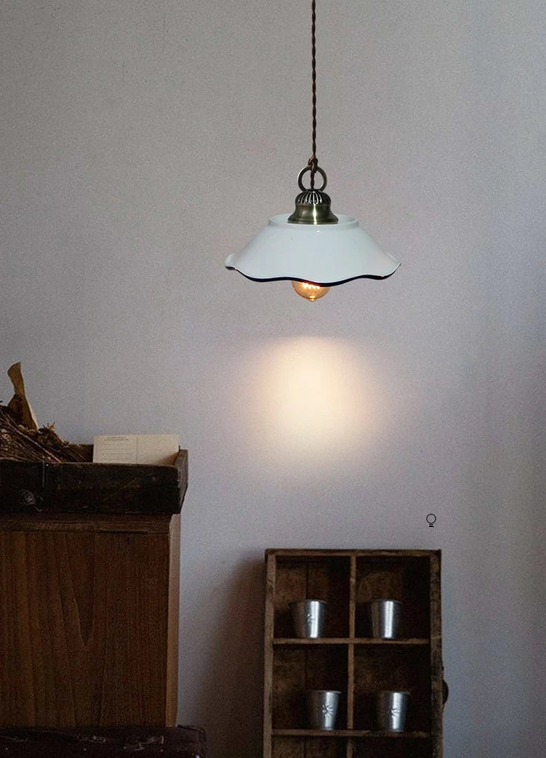 IWHD Modern Simple Ceramic LED Pendant Lamp Home Indoor Decor Lighting Bedroom Restaurant Dinning Living Room Lights Hanglamp