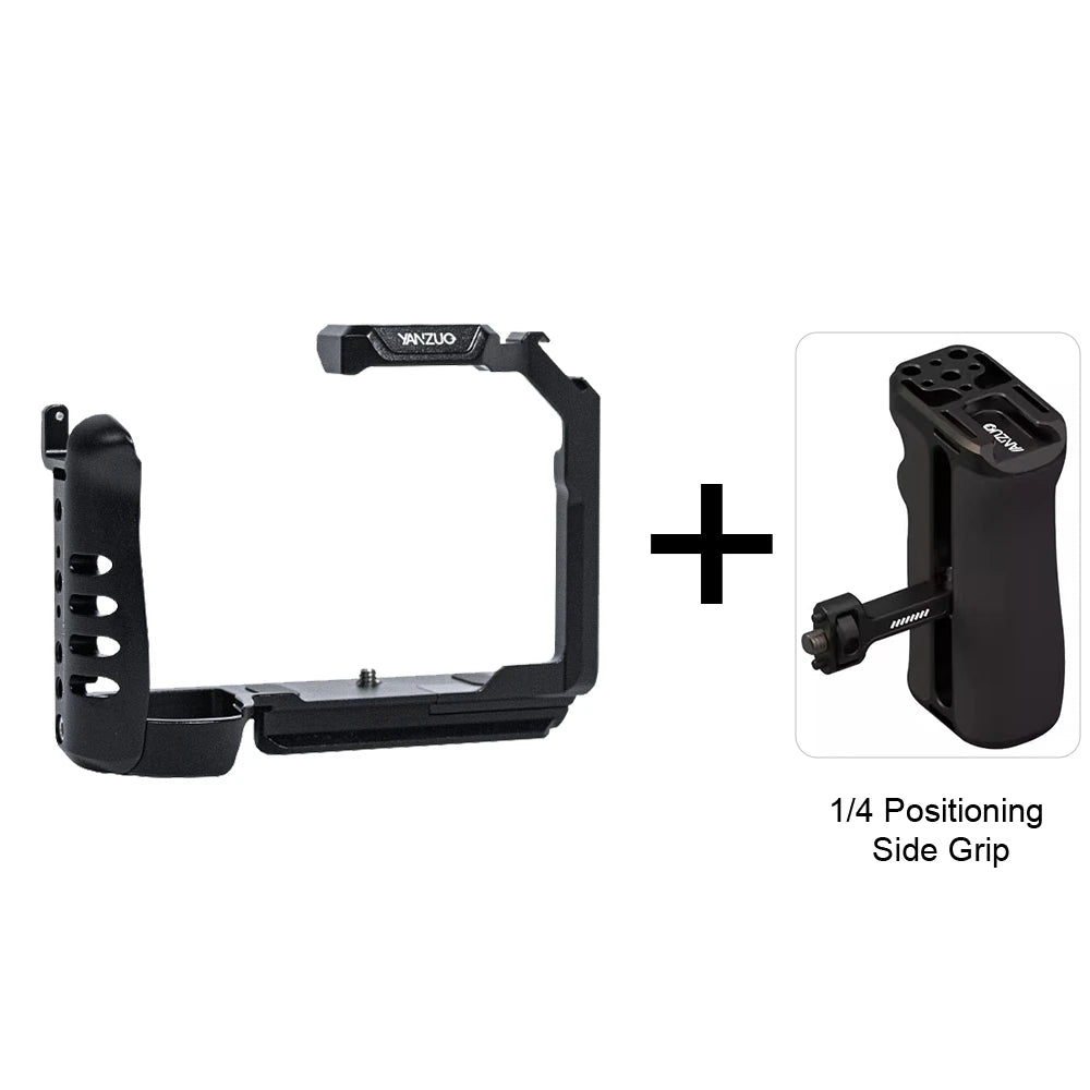 YANZUO Portable Camera G9 Rabbit Cage Kit Suitable For Panasonic Lumlx G9 Camera Metal Protective Frame 1/4 Hole Camera Cage