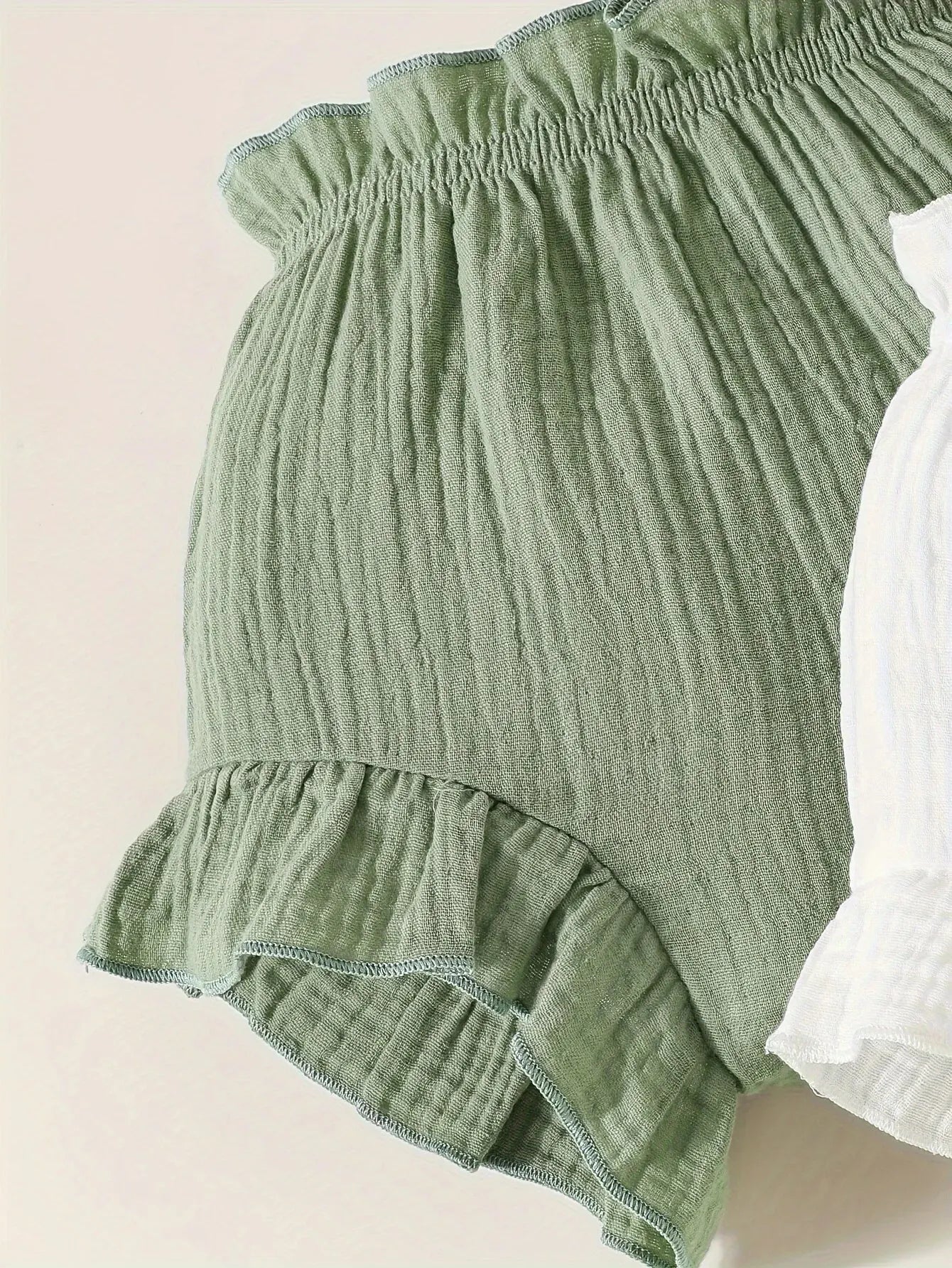 3Pairs/Lot  Summer Cute Baby Girl Climbing Pants Comfortable Breathable Shorts Newborn Baby Casual Solid Cotton Color Pants