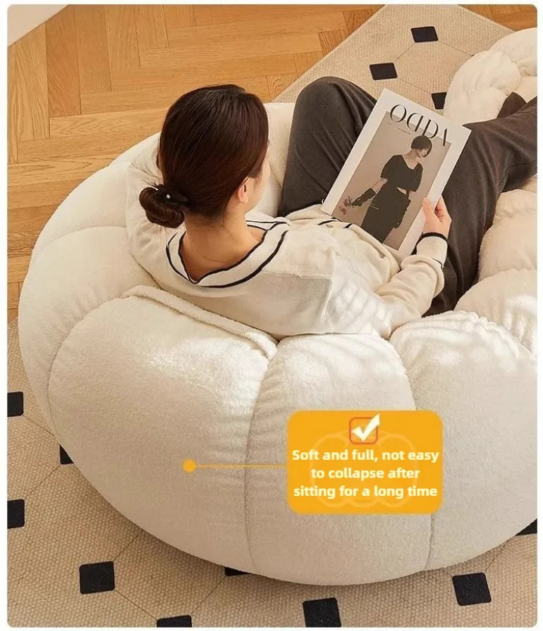 Bean Bag Living Room Sofas Nordic Modern Sofa Comfortable Relaxing Sofas Home Decoration Furniture Bedroom Lounger Accessories