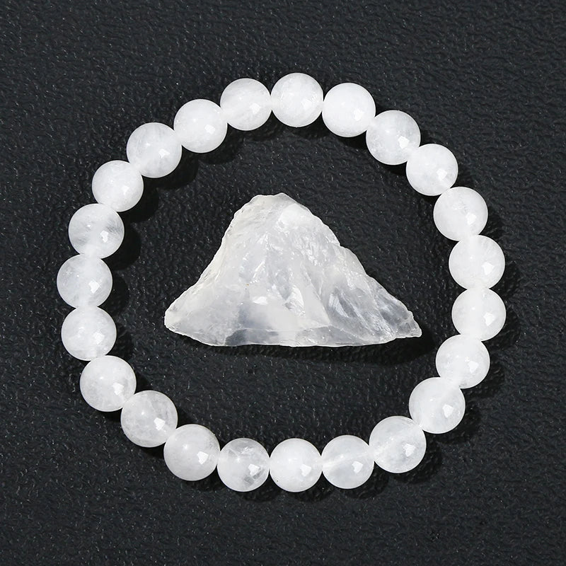 JD Natural Stone Lapis Lazuli Rock Quartz Amethyst Beads Bracelet for Women Men Reiki Healing Strand Bracelet Energy Jewelry