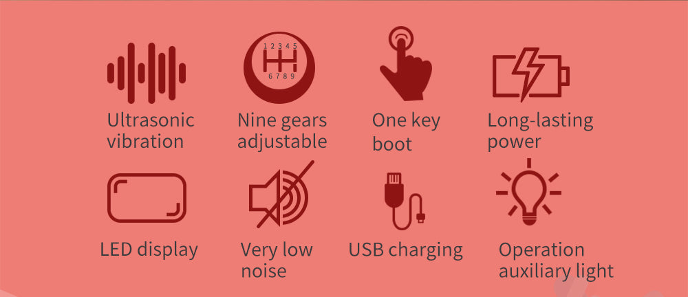 Electric Sonic Dental Calculus Scaler Oral Teeth Tartar Remover Plaque Stains Cleaner Removal Tooth Whitening Portable with LED