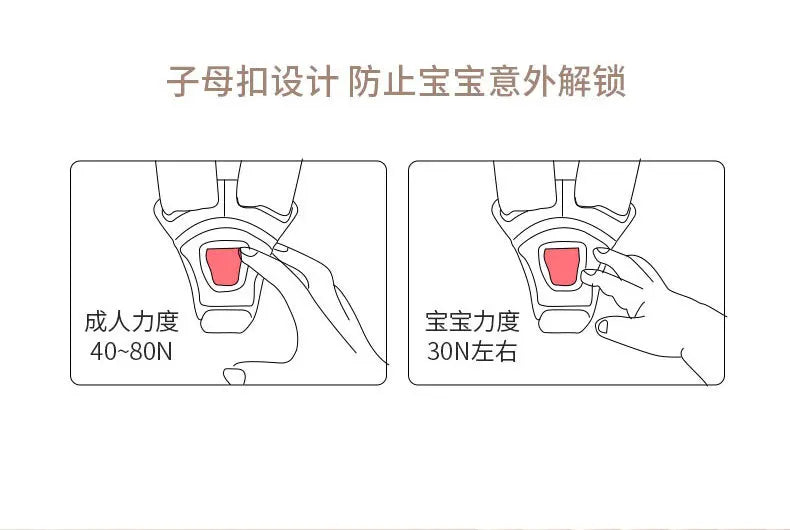 Newborn Safety Seat Child Baby Car Baby Stroller with Portable Carrying Basket To Coax Sleep Rocking Chair