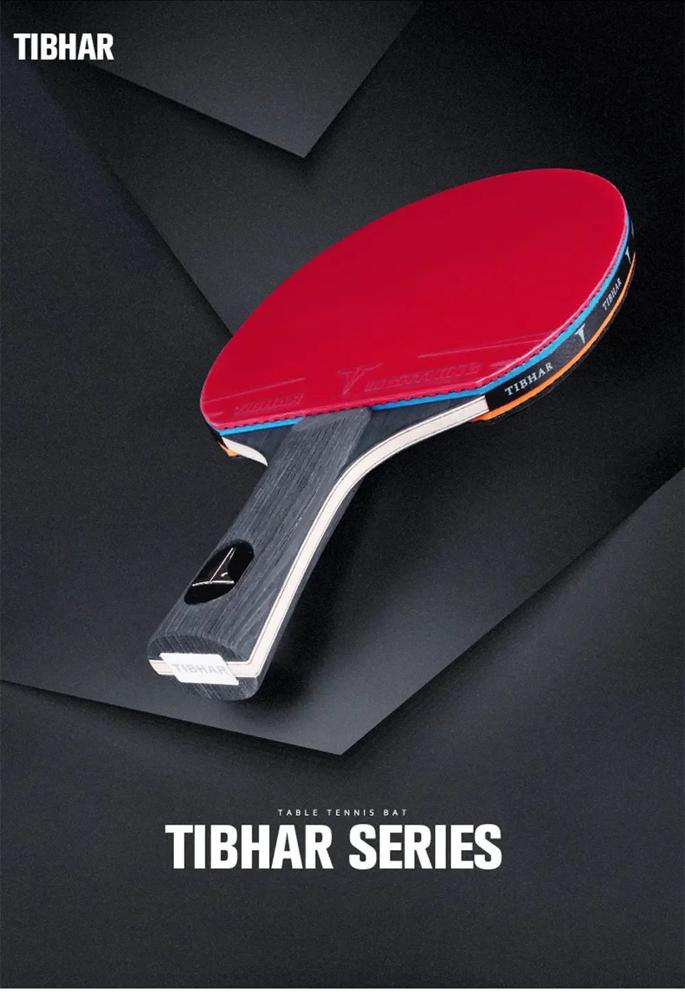 TIBHAR 6/7/8/9 Star Table Tennis Racket Superior Sticky Rubber Carbon Blade Ping Pong Rackets Professional Pimples-in Sticky
