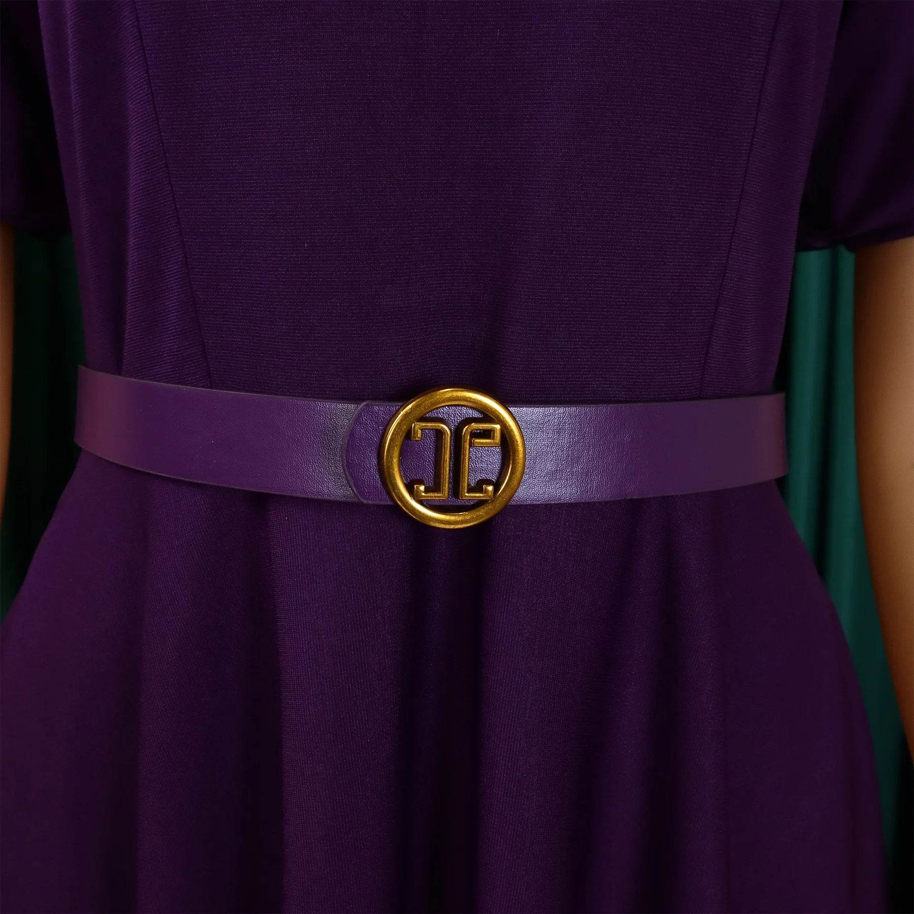 Elegant Office Dress for Women Professional O Neck Short Sleeve Belt Waisted A Line Mid Calf Formal Business Work Dress Midi New - AIAZ