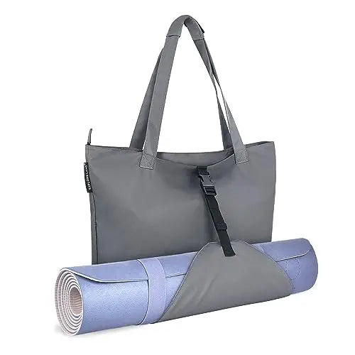 Large Capacity Yoga Bags Canvas Durable Travel Bag Yoga Mat Gym Bag With Phone Zip Pocket