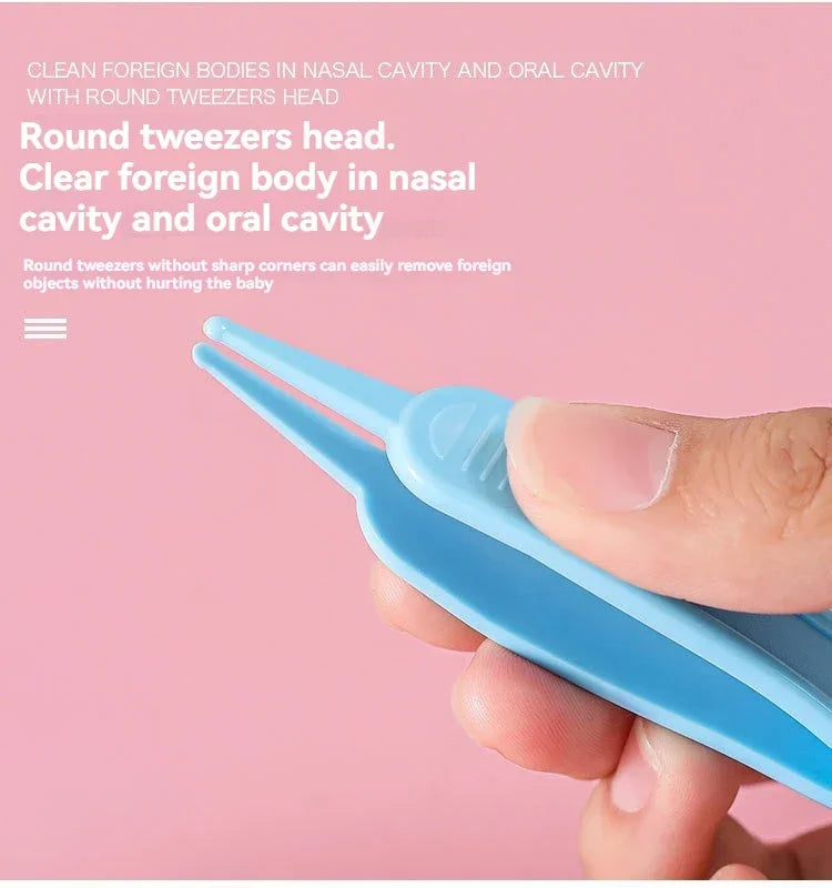 Hair Health Care Thermometer Grooming Brush Clipper Teether Toothbrush Kit Baby Essentials 10PCS Baby Nail Trimmer Care Set Kid