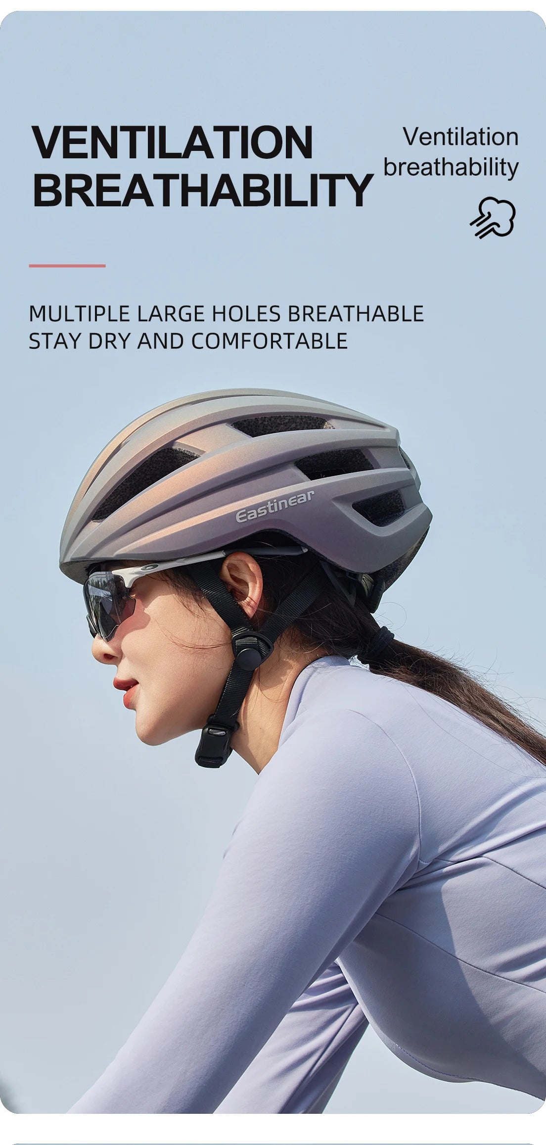 Eastinear 2025 Professional Bicycle Helmet Ultra Light Breathable Adult Men and Women Outdoor Highway Mountain Cycling Helmet