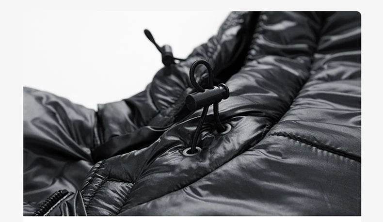 Men's Winter Coat Hooded Padded Jacket 2025 woman Heavyweight Warm Thick Thermal Outerwear Black Cold Weather Casual Streetwear - AIAZ