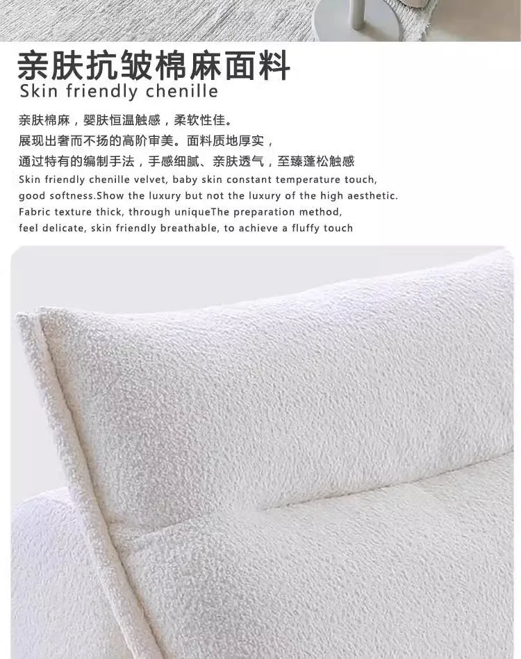 Small Apartment Hotel Living Room Sofa Customized Nordic Light Luxury Style Home Decoration Vacuum Compression Multi-Person Sofa