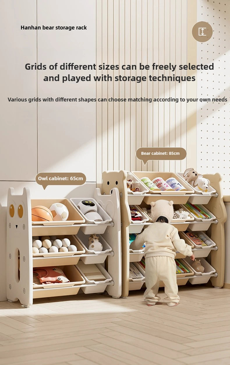 Children's Toy Storage Rack, Floor Standing Multi-layer Storage Rack, Easy Classification and Organization Storage Rack