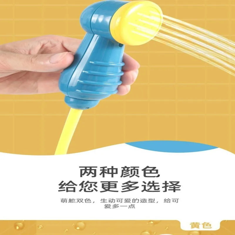 Radish Submarine Shower Baby Bath Toy Infant Play Electric Shower Children Play Water Bath Artifact