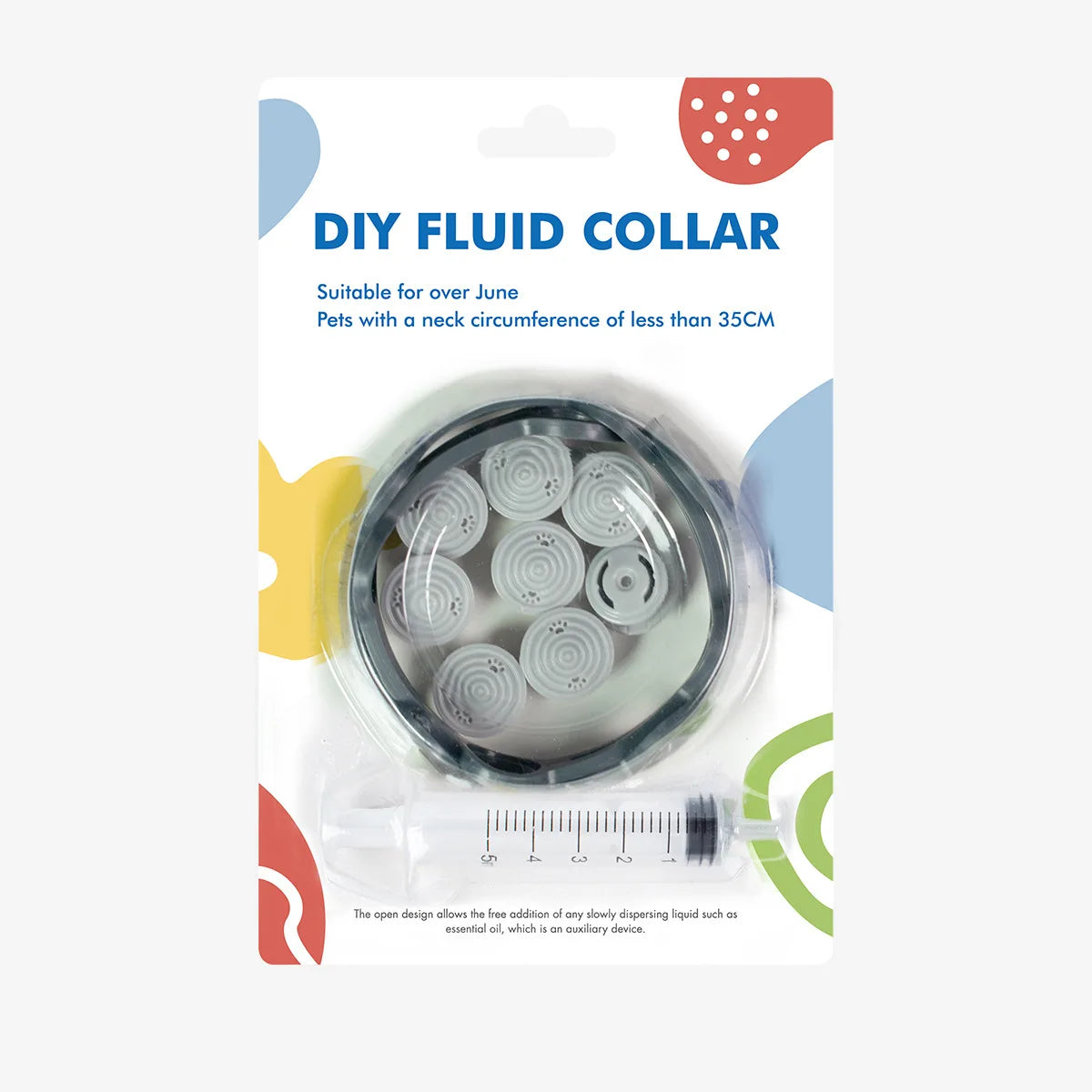 Adjustable Flea & Mosquito Collar for Cats & Dogs - Outdoor Insect Repellent Anti-Flea for Pets Insect Repellent Cat Collar