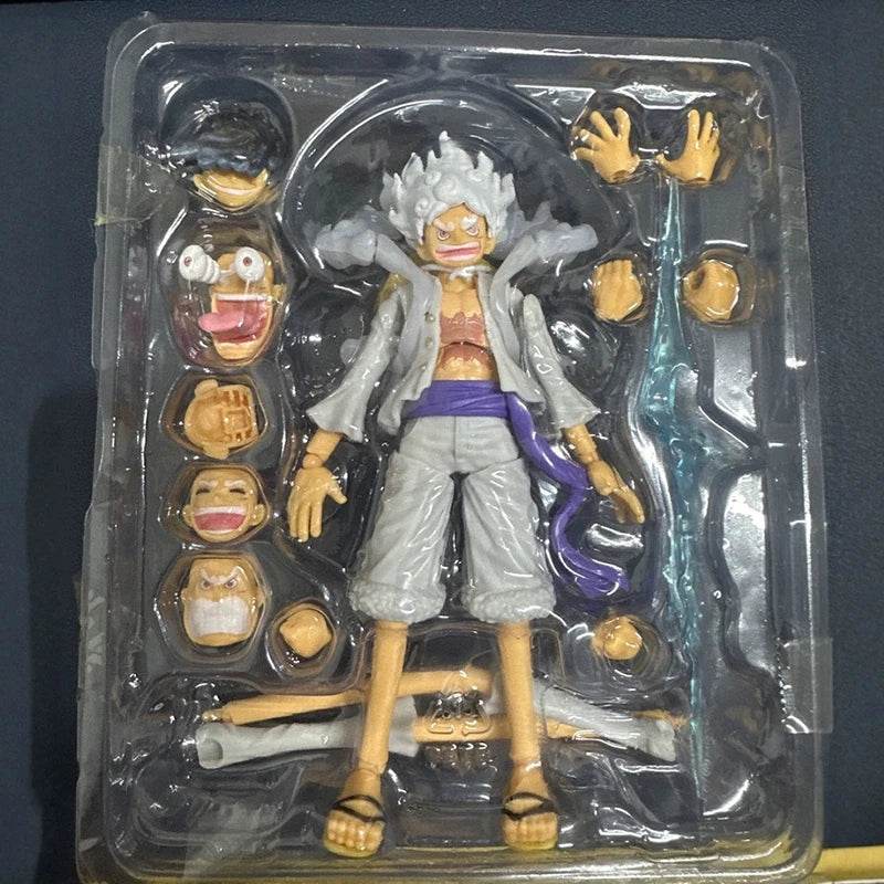 One Piece Monkey D Luffy Figure Gear 5 Sun God Nika Luffy Action Figurine PVC Model Collection Decoration Birthday Toys Gifts - AIAZ