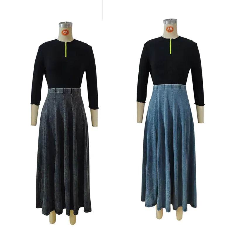 kids girls women panel casual skirts Mom daughter fashion sporty family matching spring summer skirt clothing - AIAZ