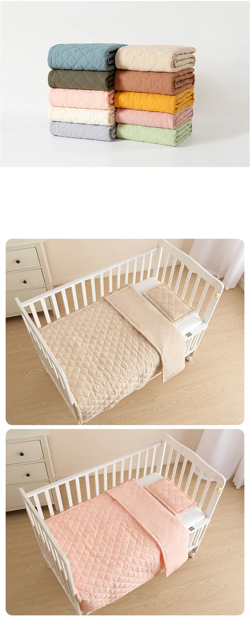 Personalized Name Custom Muslin Swaddle Blanket with Pillow Newborn Baby Wrap Infant Quilt Bedding Comforter Infant Baby Stuff