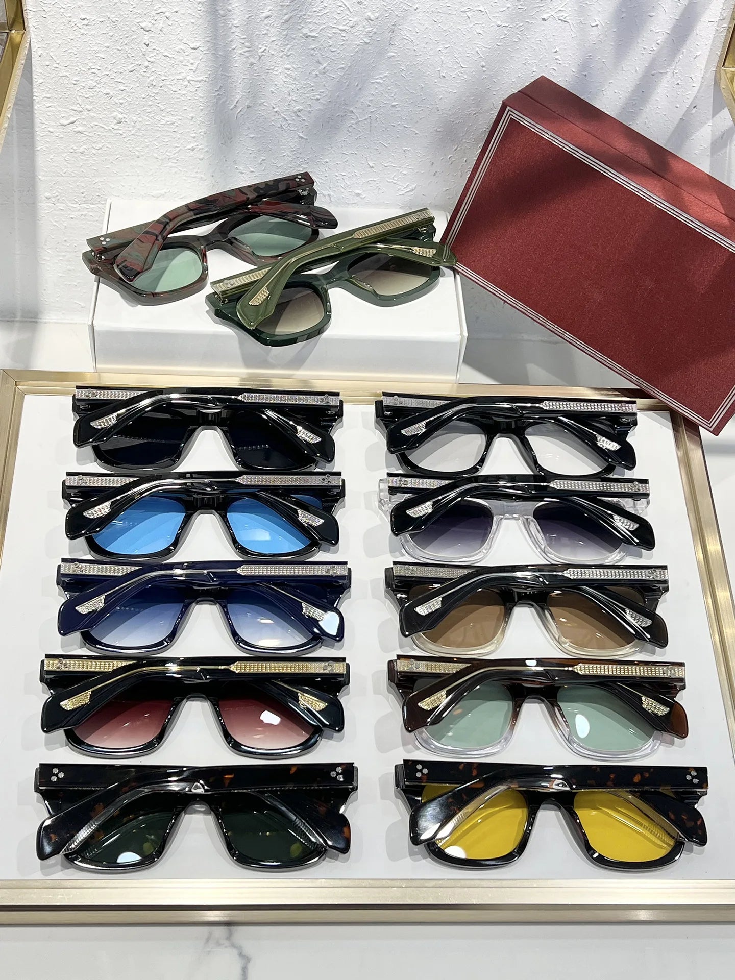 Photochromic Lense DEALAN EOPXY Thick Acetate Business Sunglasses Women Cat Eye Vintage Retro Outdoor Eyewear Shades For Sun