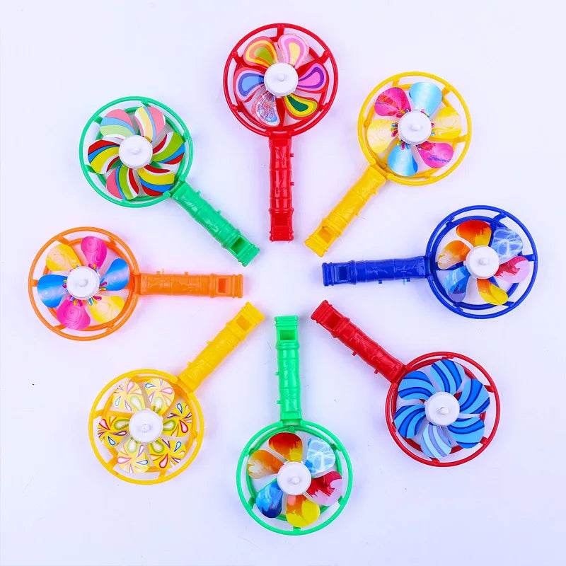 10-30 Pcs Kids Party Favors Bulk Toys Gift Kids Whistle Windmill Toy Pinata Stuffing Carnival Prizes Boys Girls Birthday Gifts - AIAZ