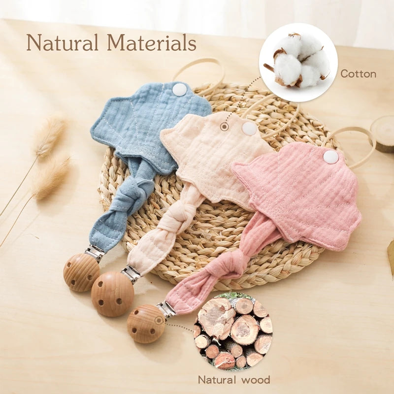 Baby Silicone Pacifier Clip Infant Newborn Sea Shell Shape Pacifier Chain Dummy Nipple Holder Clips Baby Pacifier Storage Box