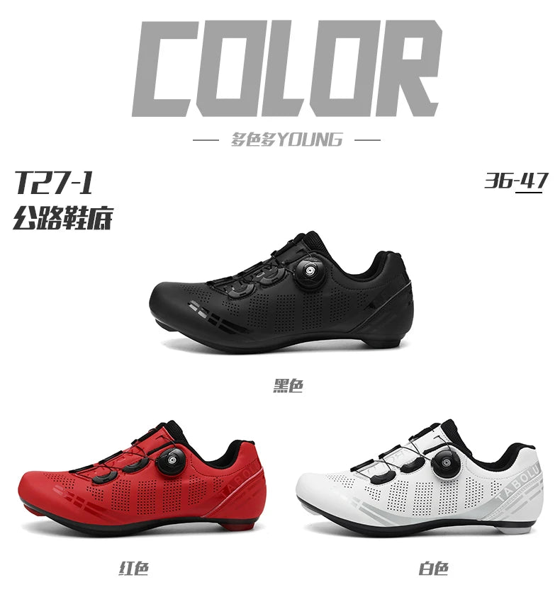 LiXingMing Cycling Shoes Road Bike Men Racing Contest Self-Locking Speed Bicycle Sneakers Women Spd Cleats Cycling Footwear