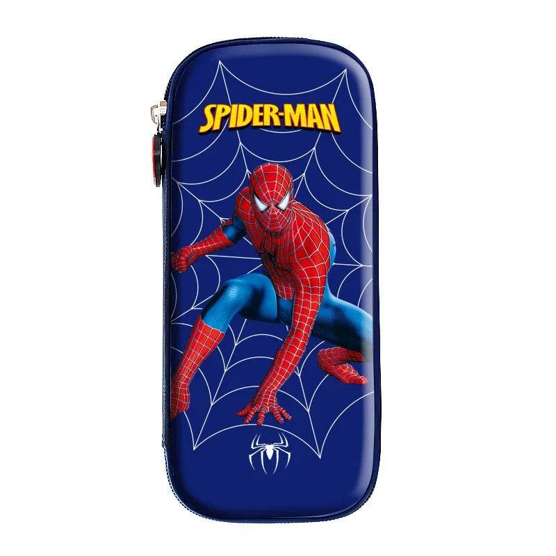 Spidermans Pencil Case Office School Supplies Marvels Super Hero Cover Movie Pencil Pouch Kids Pen Bag Student Stationery Gifts - AIAZ