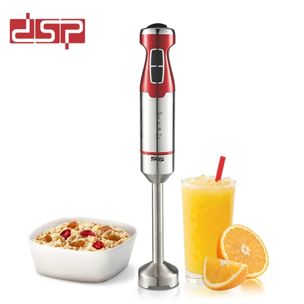 Handheld Electric Fruit Juicer Stainless Steel Electric Small Appliance Portable for Smoothie Mud