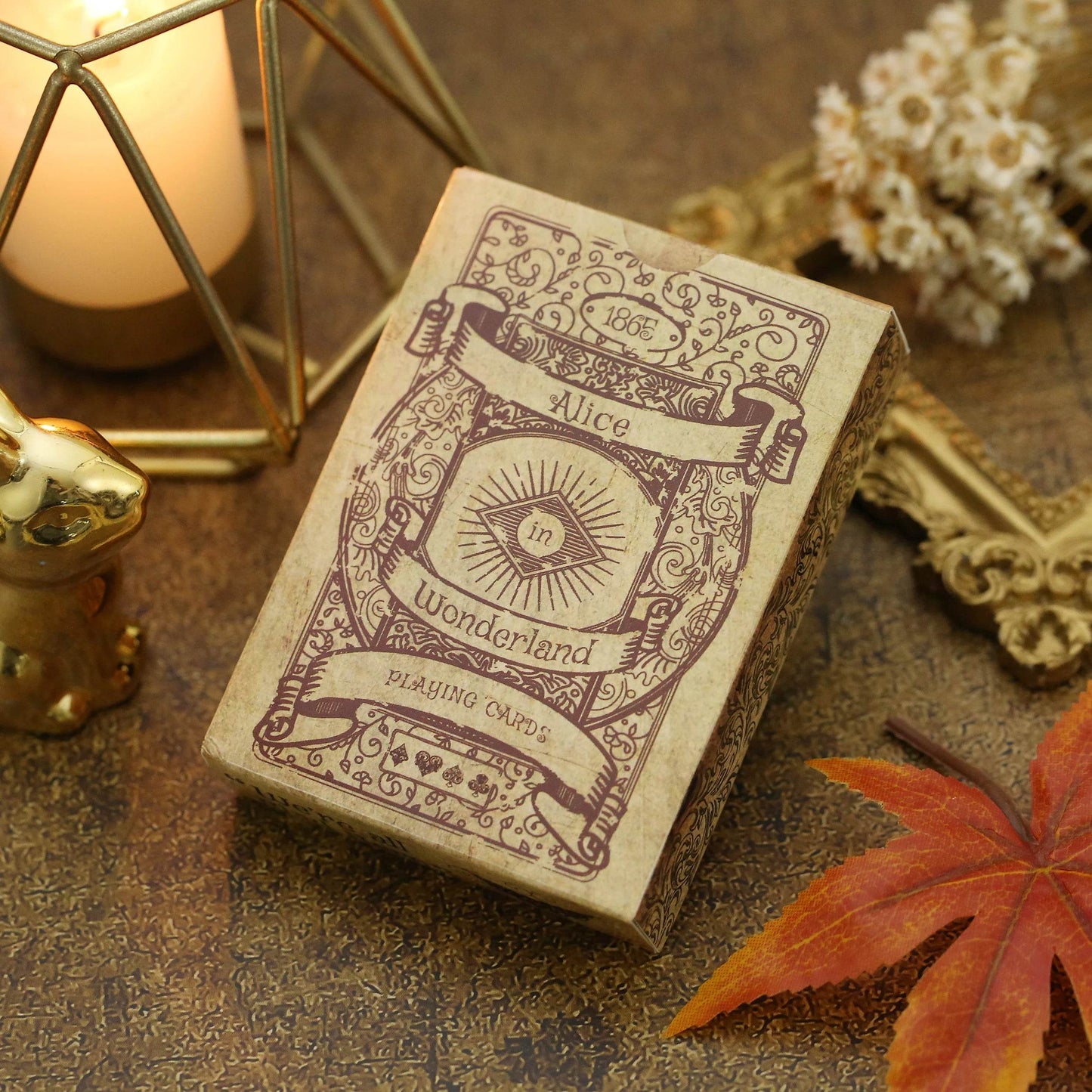 1Set Vintage Style Playing Cards Alice in Wonderland Poker Playing Cards Deck Board Games Retro Poker Never open - AIAZ