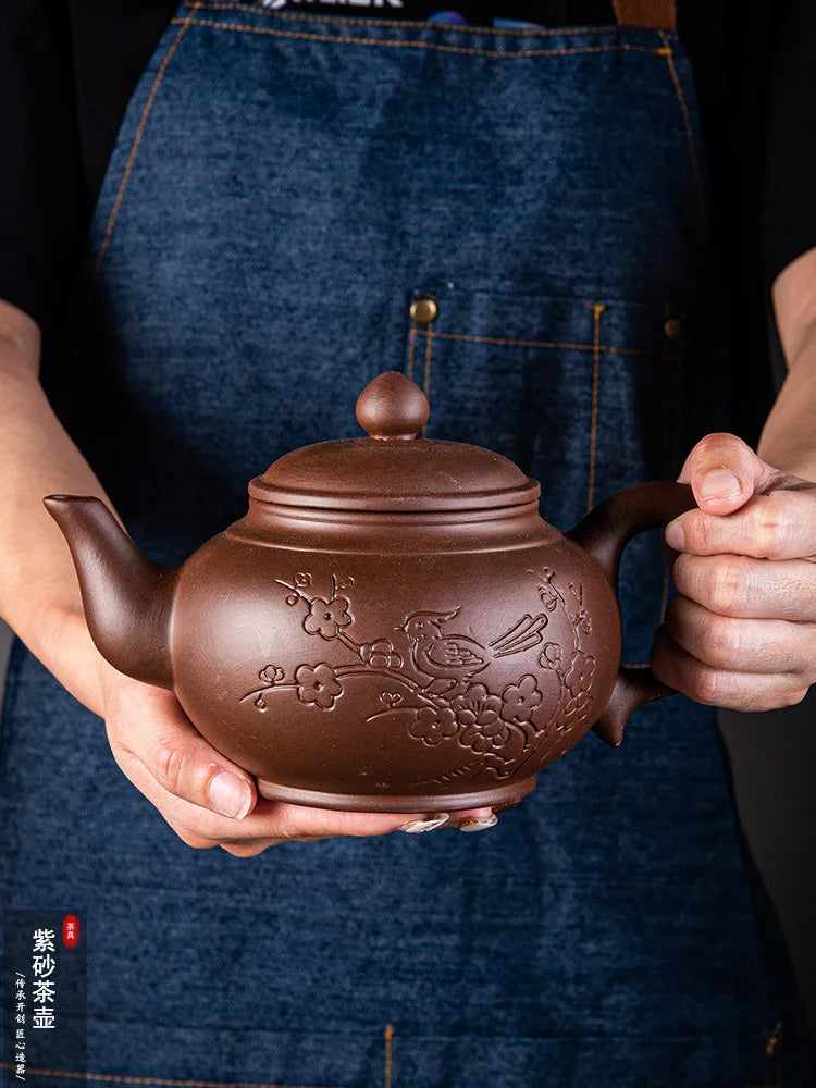 Pot for Tea Sets Hot Selling Purple Clay Pots Yixing Clay Kettle Teapot Set Samovar Oriental Moroccan Teapot and Cup Set Gaiwan
