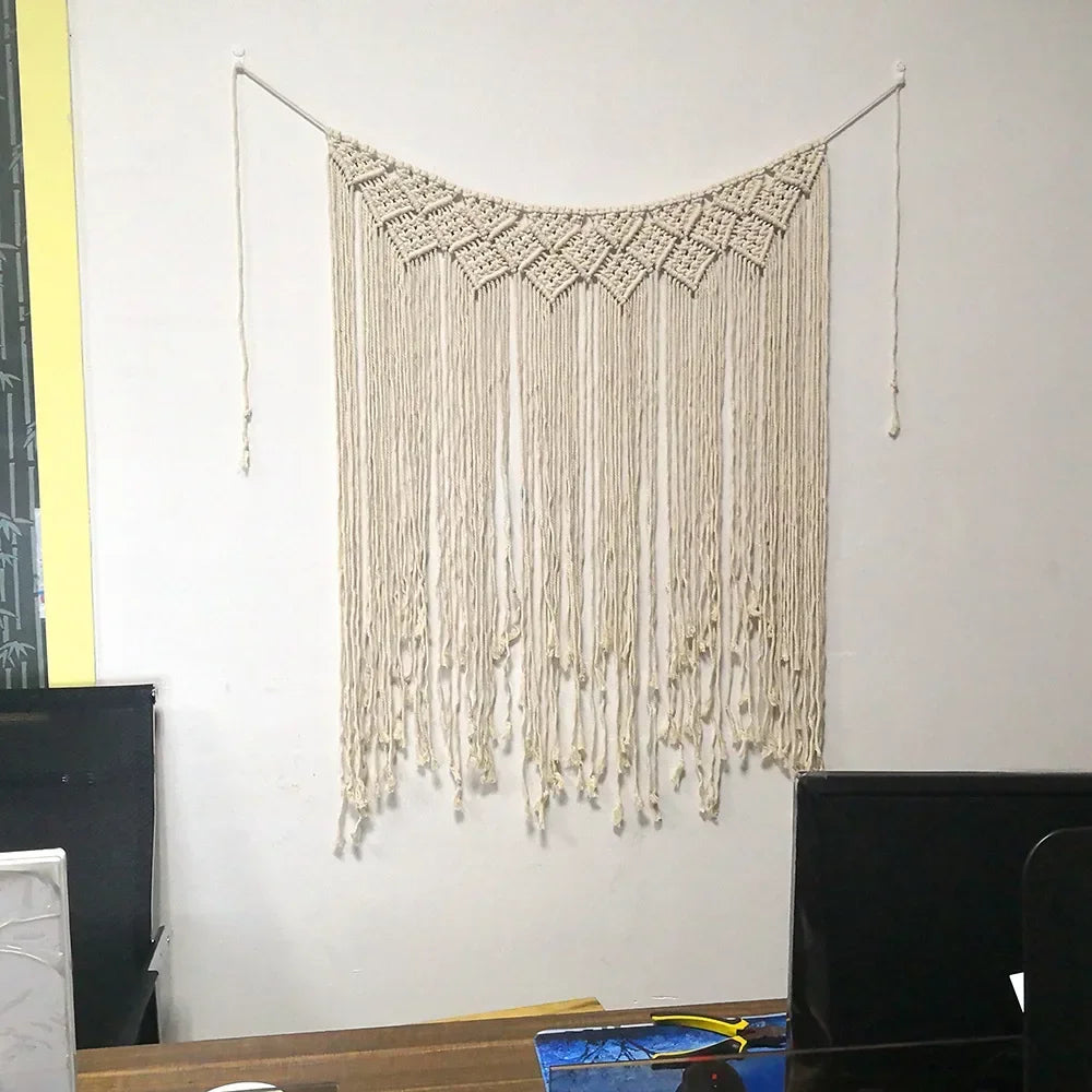 Wall Decoration Handwoven Tapestry Home Wall Decor Background Wall Decor Bohemian Hanging Decoration Wedding Decoration