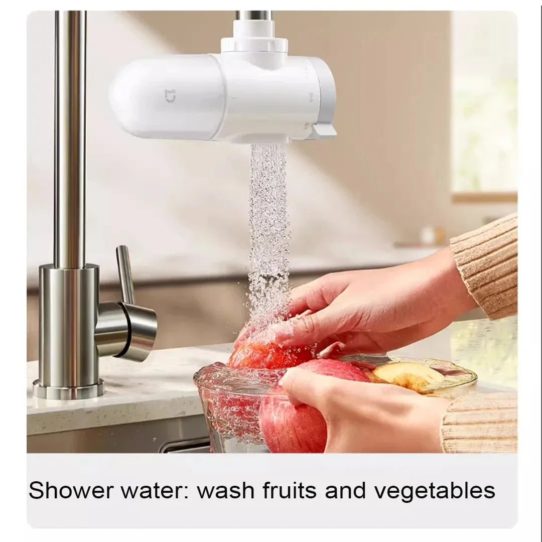 2024 New XIAOMI Mijia Faucet Water Purifier 2 Household Kitchen Tap Visible Water Filter Activated Carbon Percolator System