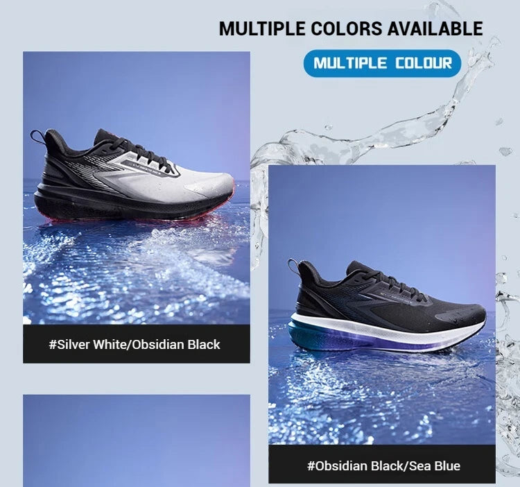 361 Degrees Rainblock 7.0 Men Running Shoes Anti Splash Rainproof Technology Non-Slip Cushioning Rebound Male Sneakers 672432239