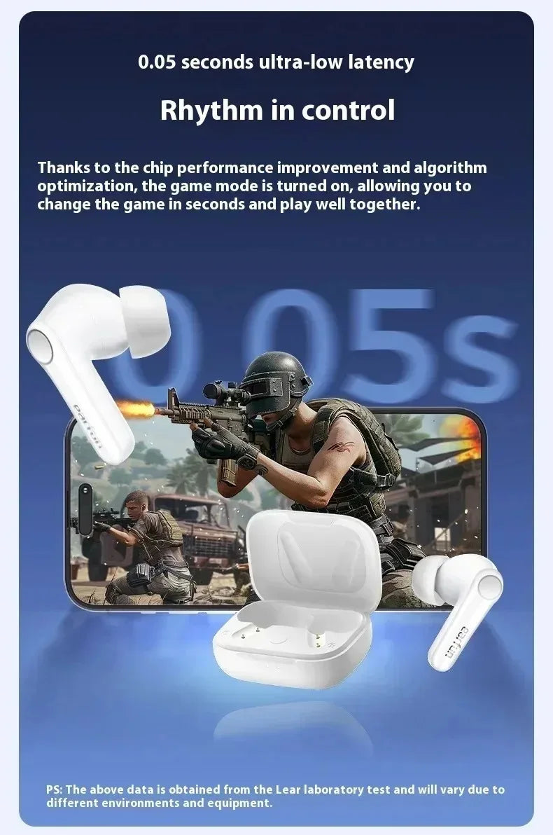 EarFun Air Pro4 Bluetooth Earphone HI-FI Active Noise Reduction IPX5 Waterproof Dynamic Diaphragm Ergonomics Gamer Earbuds
