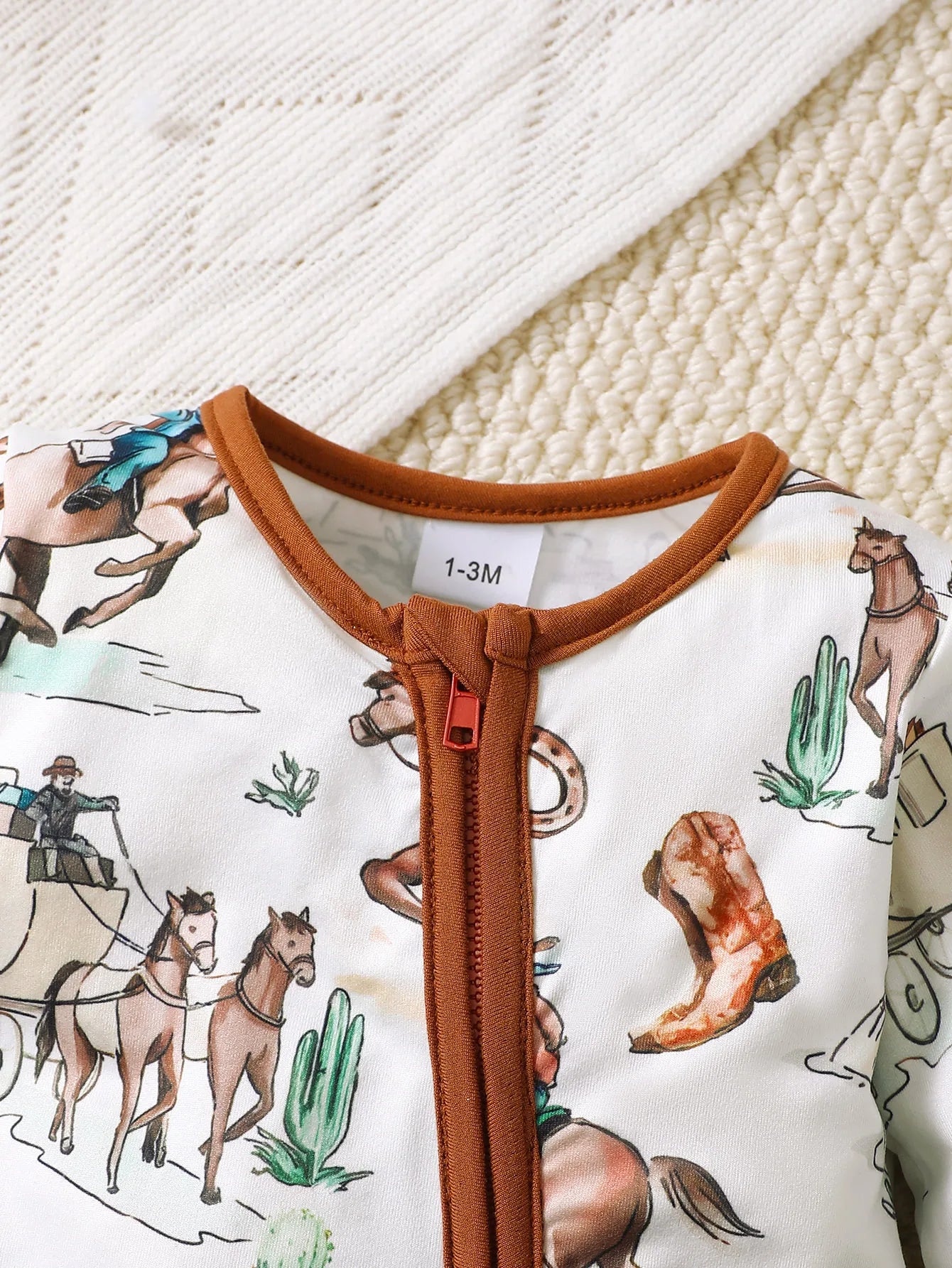 Winter Newborn Infant Baby Boys Romper Bear Print Long Sleeve Button Up Front Rompers Kids Onepiece Soft Fashion Baby  Clothing