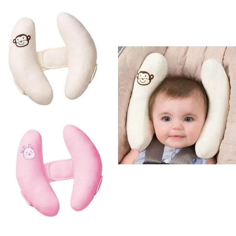 Soft Adjustable Infant Child Baby Head Protection Pad Car Seat Stroller Pillows Safety Head Neck Cushion Pad Support