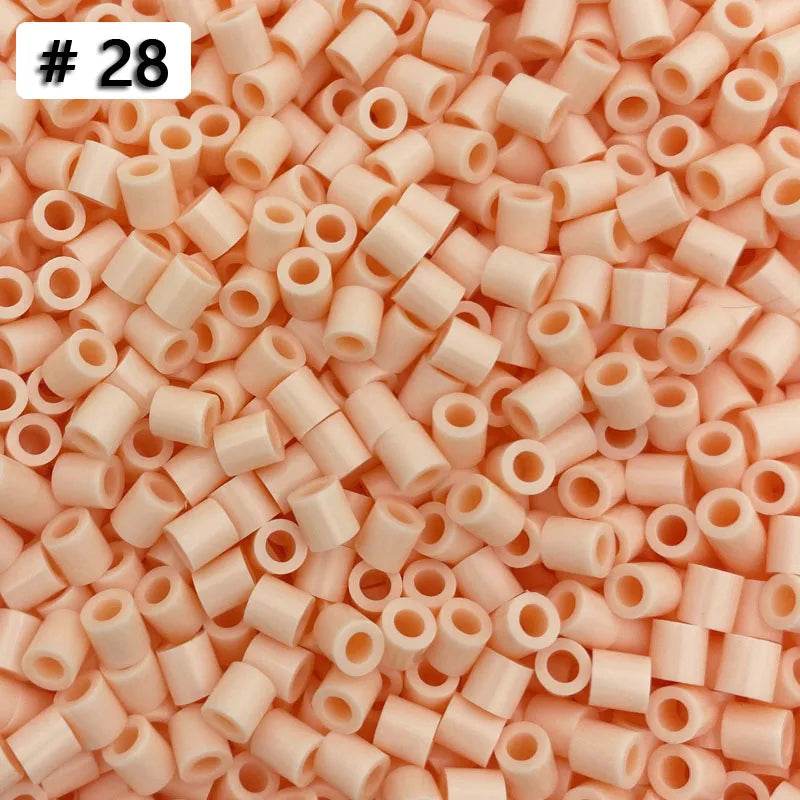 5MM 1000PCs Pixel Puzzle Iron Beads for kids Perler Hama Beads Diy High Quality Handmade Gift toy Fuse Beads - AIAZ
