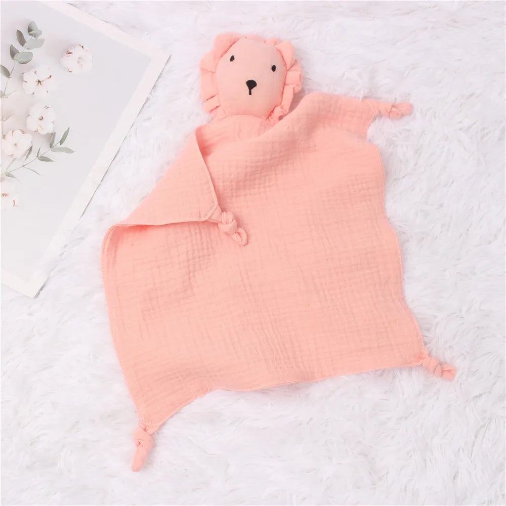Name Personalized Embroidered Baby Soother Appease Towel Sleeping Baby Comforter Security Blanket Gift For Newbron Baby Newborn