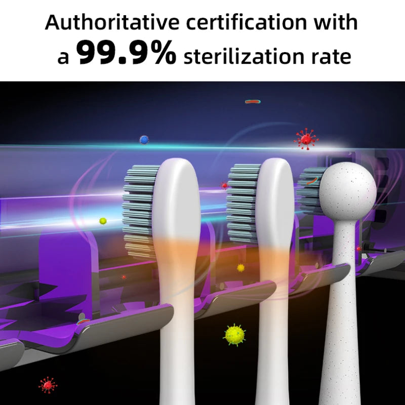 Xiaomi UV Toothbrush Sterilizer Razor Storage Rechargeable Rapid Warm Air Drying Wall-mounted Toothbrush Sterilizer Holder New