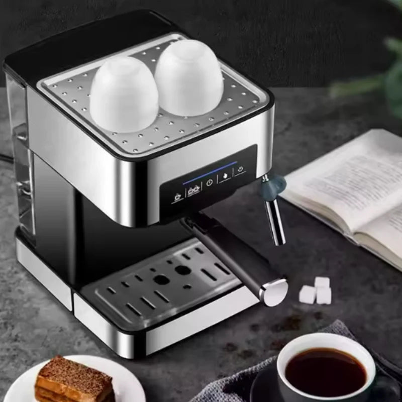 20 Bar Italian Espresso Machine Semi-automatic Make milk foam Coffee Machine High-pressure Extraction Espresso Coffee Maker