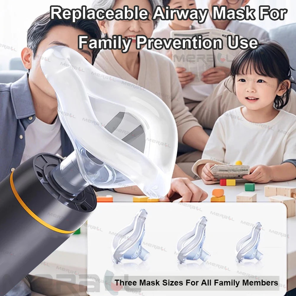 Auto CPR First Aid Choking Device Outdoor Home CPR Choking Emergency Equipment Adult Children Breath Rescue Anti Asphyxia Device