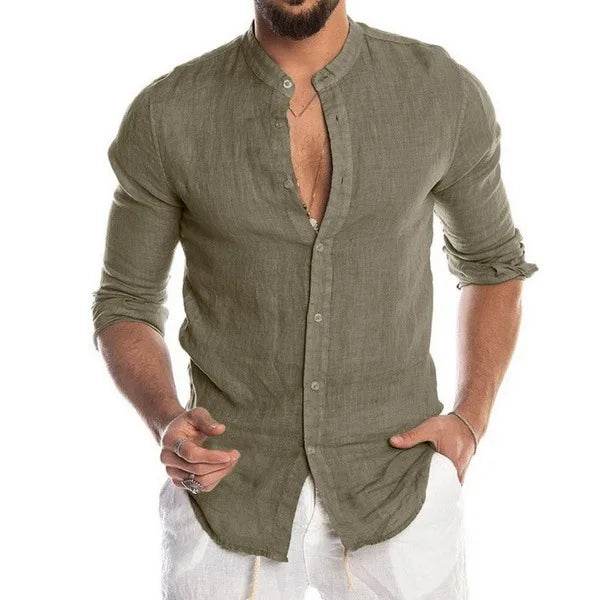 Man Shirts Summer Shirts Men Shirt for Man for Men Clothes Men's Clothes Party Shirts Long Sleeve Shirt - AIAZ