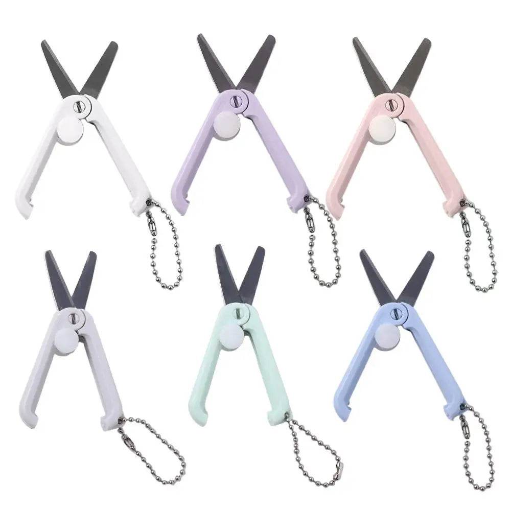 School Supplies Cutting Tools Office Supplies Art Tool Stationery Folding Scissors Scissors Adjustable Stainless Steel Scissors - AIAZ