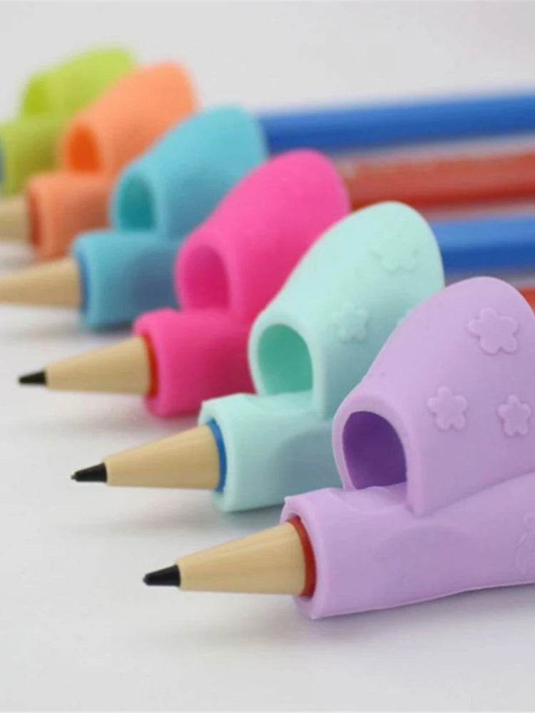 Student Supplies 1 Pack Writing Correction Pen Hold Montessori Kids Kids School Supplies pencil grip ferramentas caneta - AIAZ