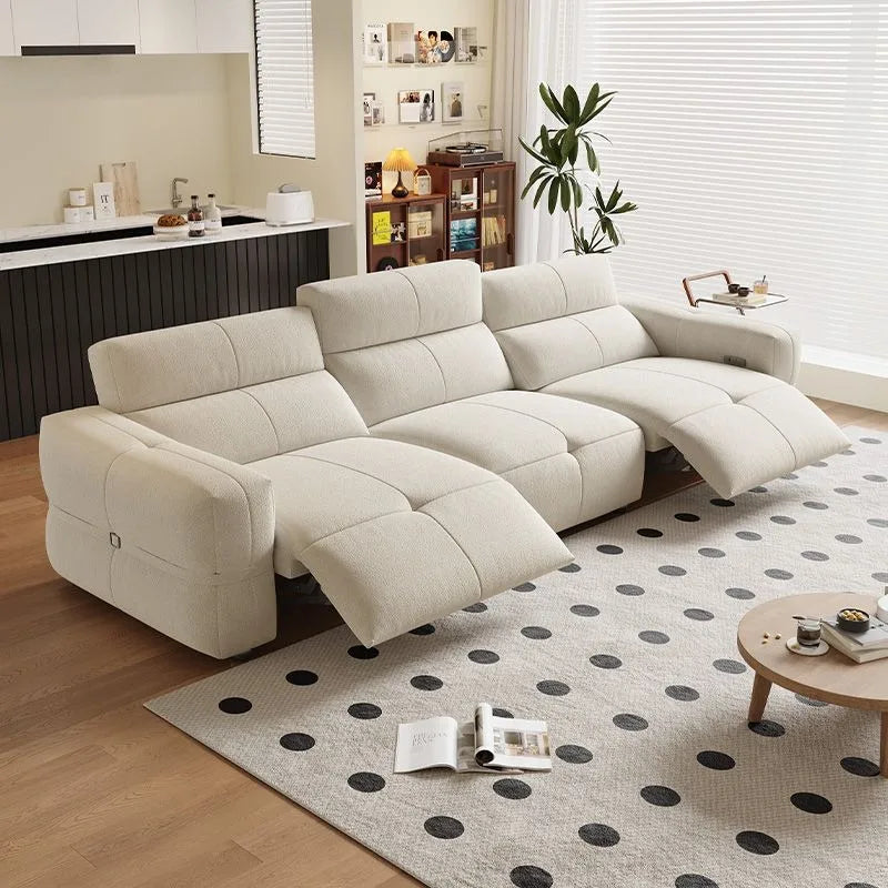 Wholesale High Quality Living Room Furniture Sofas Electric Recliner Fabric Sofa