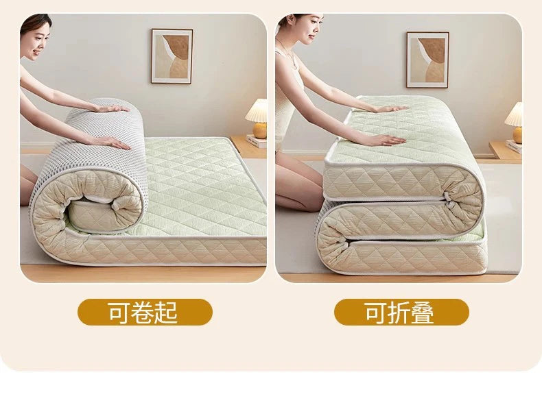 Coconut mattress hard cushion home bedroom latex soft mat tatami summer memory cotton thickened 1.5 m mat