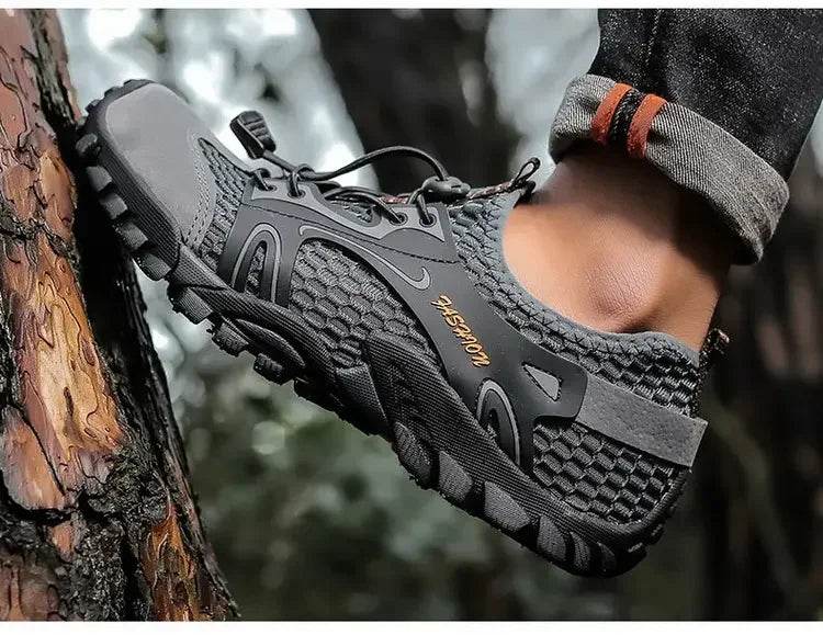 Wear-resistant Shoes for Men Hiking Shoes Jogging Trekking Sneakers Fast Zapatos Outdoor Hombre Invierno Outdoor Anti-slip - AIAZ