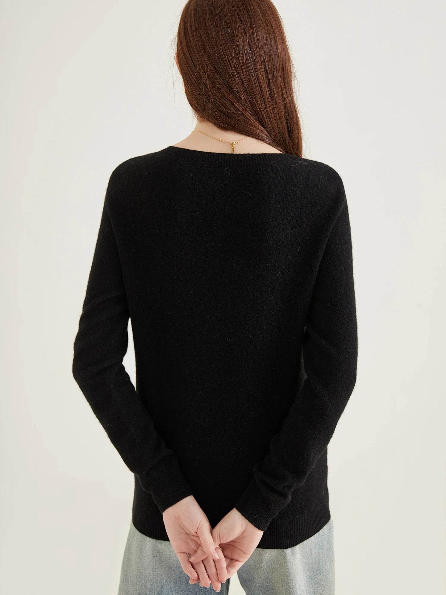 Knit Cardigan for Women Sweater Woman Long Sleeve Top 100% Wool Cardigans Sweaters Vintage Coat Knitwears Jacket Female Clothing - AIAZ